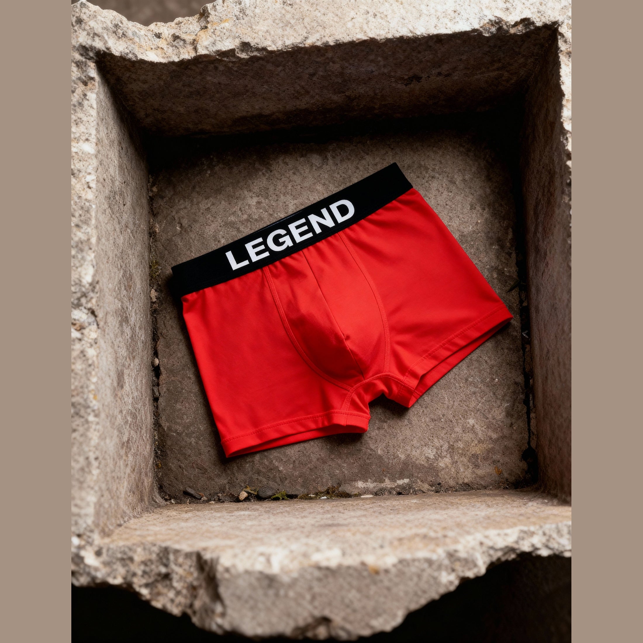 Nudevo® Boxer Shorts 3-Pack "Legend" – Red
