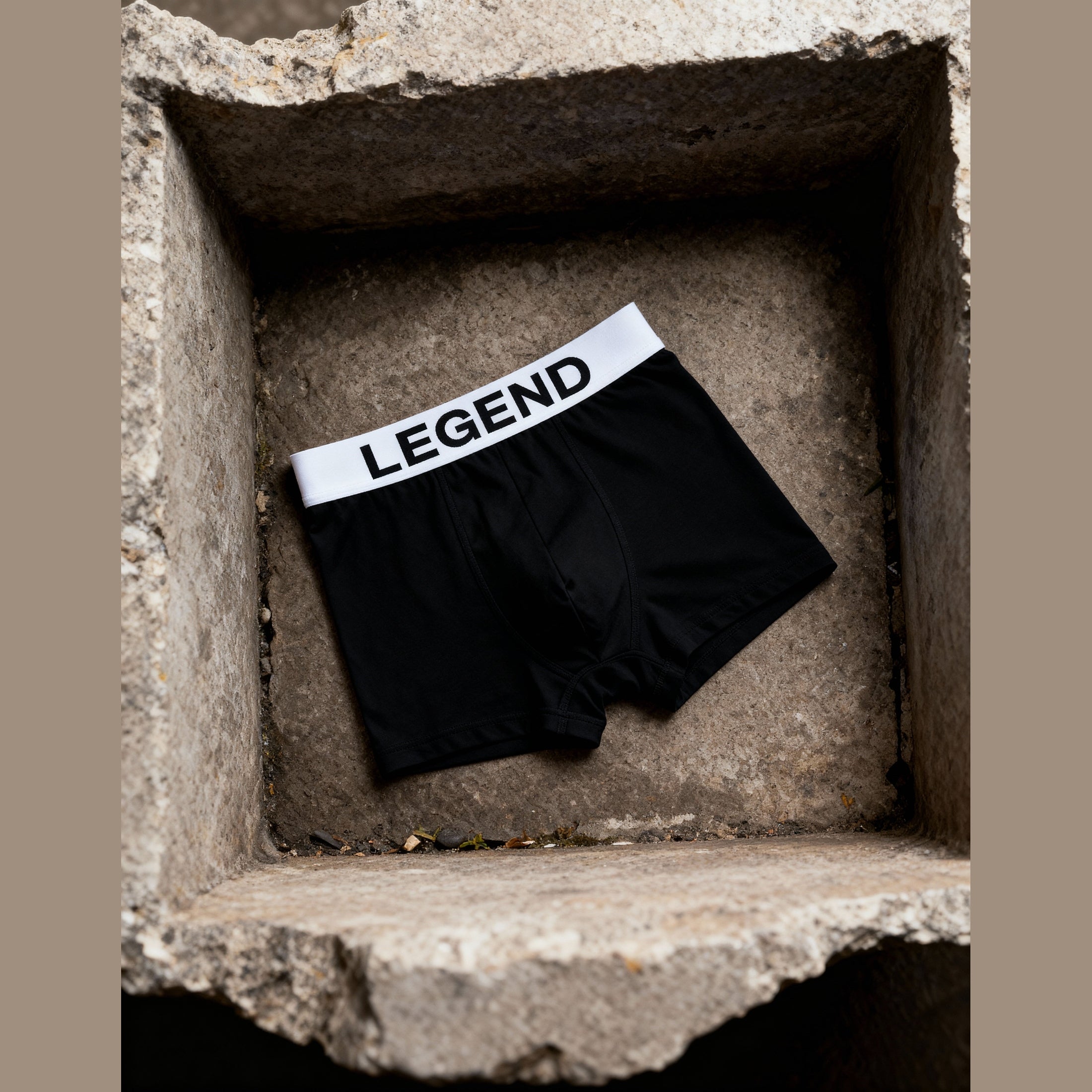 Nudevo® Boxer Shorts 3-Pack "Legend" – Black