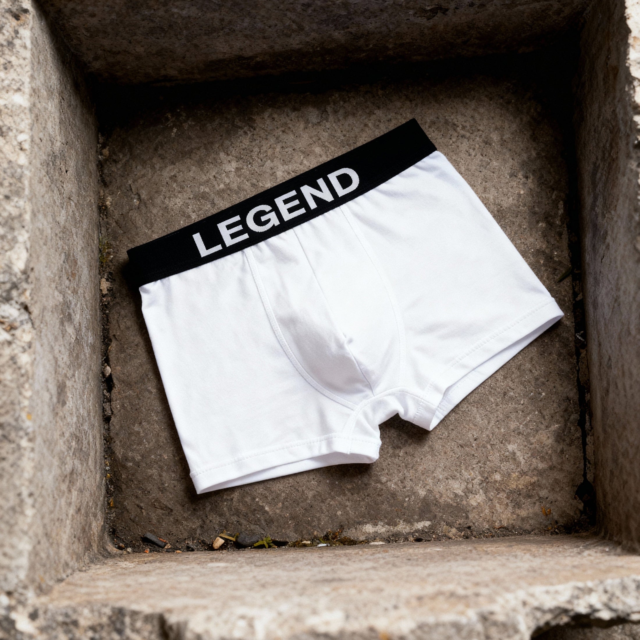 Nudevo® Boxer Shorts 3-Pack "Legend" – White