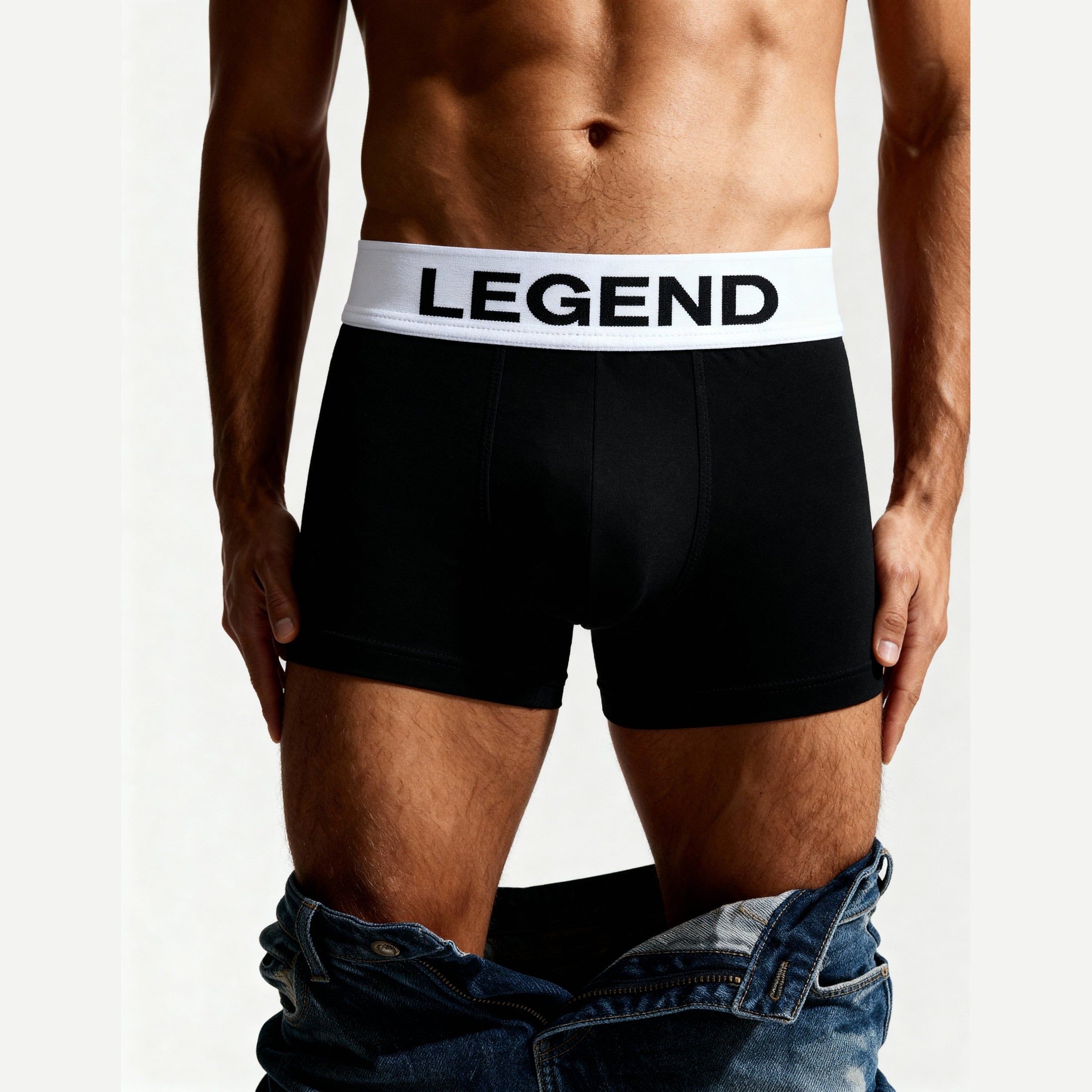 Nudevo® Boxer Shorts 3-Pack "Legend" – Black