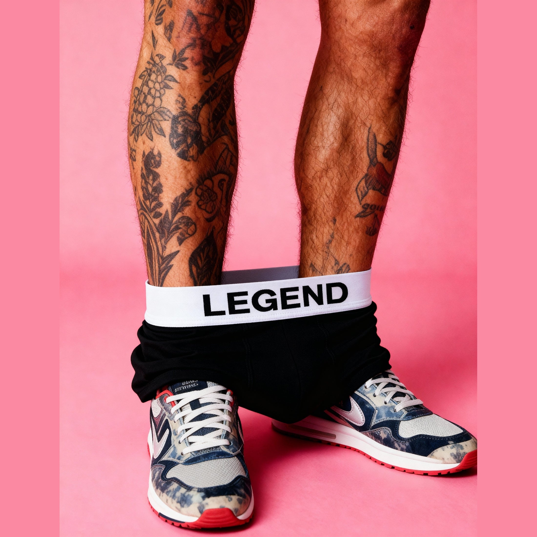 Nudevo® Boxer Shorts 3-Pack "Legend" – Black